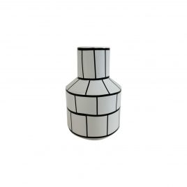 Black & White Ceramic Vase (S)