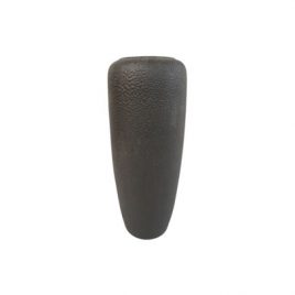 Dark Grey Textured Ceramic Vase