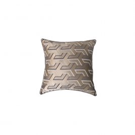 Geometric Grey Pillow