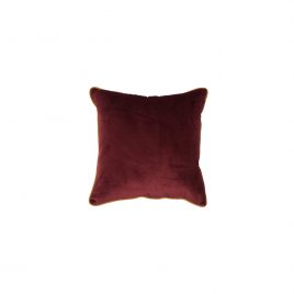 Wine Red Velvet Pillow