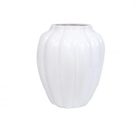 Larissa Ribbed Vase (S)