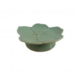 Green Celadon Ceramic Flower Stand