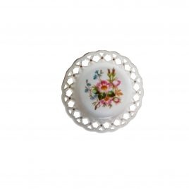Collector wall plates Openwork plate flower