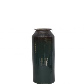Dark Green Ceramic Vase
