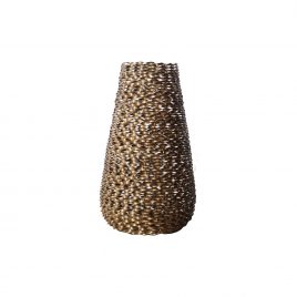 Metal Modern Circular Vase (L)