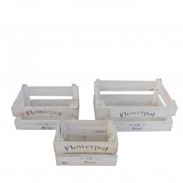 French Wooden Pot