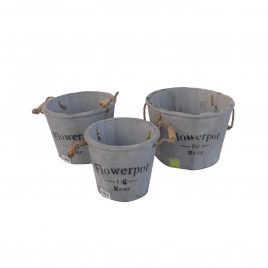 French Wooden Pot