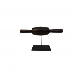 Antique Wooden Rolling Pin with stand