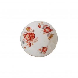 Collector wall plates red flower