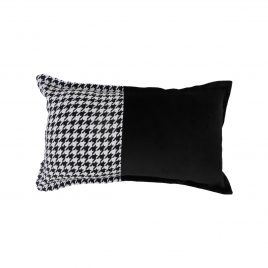 Houndstooth Pattern Pillow (small)