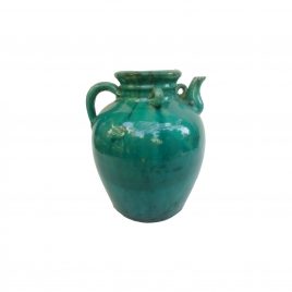 Emerald Green Ceramic Pot