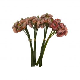 Dusty Pink Pashmina Flower