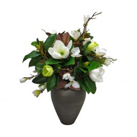 Magnolia With Metal Planter L