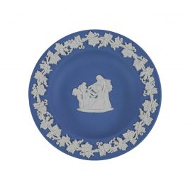 Wedgwood Blue Jasperware Trinket Dish