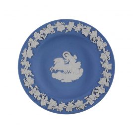 Wedgwood Blue Jasperware Trinket Dish