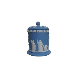 Wedgwood Jasperware Circular Lidded Jar Trinket Box