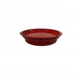 Antique Burmese Round Red Trey
