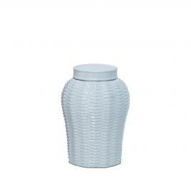 White Ceramic Vase (S)