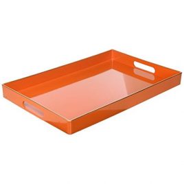 Mimosa Orange Rectangle Tray