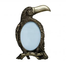 Gold Kingfisher Photo Frame