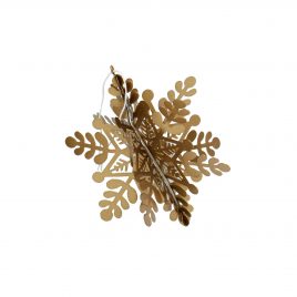Metal snowflake ornaments (L)-เครื่องประดับคริสต์มาสเกล็ดหิมะ