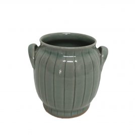 Celadon Glazed Handcrafted Ceramic Vase – แจกันศิลาดล