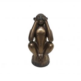 Ceramic 3-Wise Monkey – ลิงปิดตา