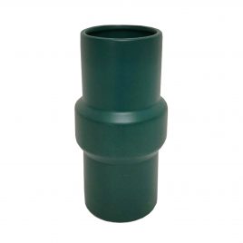 Ceramic Vase Turquoise – แจกันเซรามิกสีเขียวเข้ม