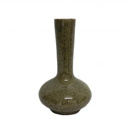 Dark Forest Glazed Handcrafted Ceramic Vase (M) – แจกันเซรามิกสีเขียว