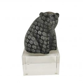 Hikuma Bear Handcrafted Ceramic Sculpture – หมีเซรามิกตั้งโชว์