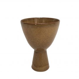 Mustard Glazed Handcrafted Ceramic Soba Bowl – ถ้วยโซบะสีเหลือง