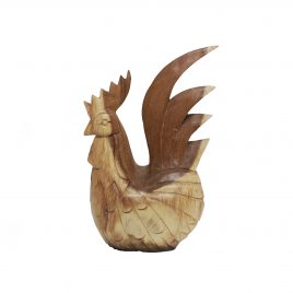 Wooden Carving Rooster – ไก่ไม้แกะสลัก