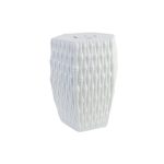C&C Home Bamboo knit white garden stool เก้าอี้สตูลแต่งบ้าน
