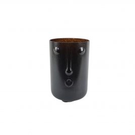 Black Face Glass Vase (S) – แจกันตกแต่งบ้าน
