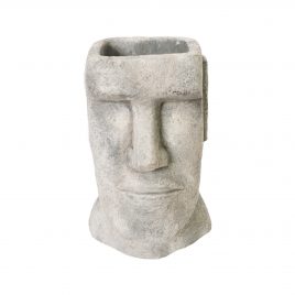 Easter Island Statue Head Planter (L) – กระถางโมไอ