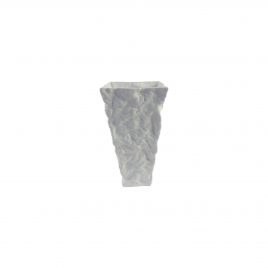 Fraiser Textured White Vase (S) – แจกันผิวขรุขระ