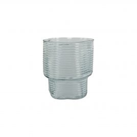 Harbor Gray Glass Vase – แจกันแก้วใส