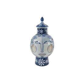 Lady Visage Ceramic Ginger Jar (S) – โหลเซรามิคแต่งบ้าน