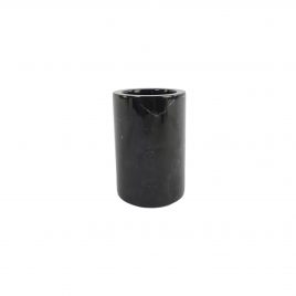 Marble Tumbler (Dark Grey) – ถ้วยหินอ่อนสีเทาเข้ม
