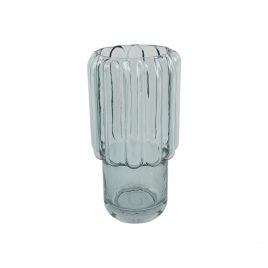 Minty Glass Vase – แจกันแก้วทรงสูง