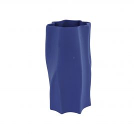 Persian Blue Decorative Vase – แจกันสีน้ำเงินเนื้อแมต