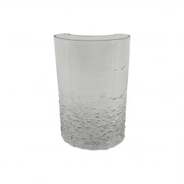 Sadine Gray Glass Vase – แจกันแก้วใส