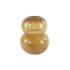 Yellow Squash Glass Vase – แจกันตกแต่งบ้าน