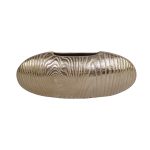 C&C Home Textured bright gold vase แจกันแต่งบ้าน