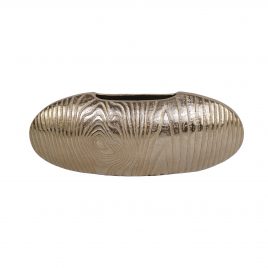 Textured Bright Gold Vase (L) – แจกันตกแต่งบ้าน