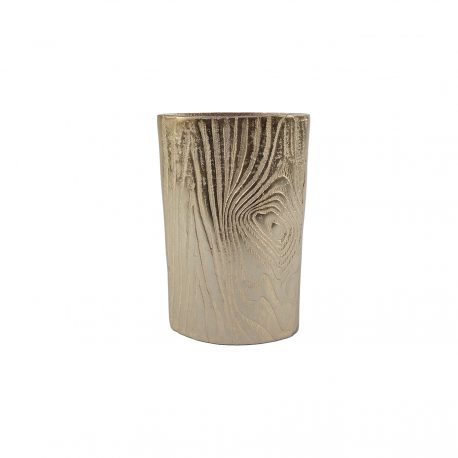 Textured Bright Gold Vase4