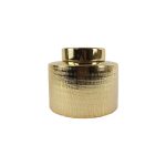 C&C Home Textured Gold Ginger Jar (S) โหลแต่งบ้าน