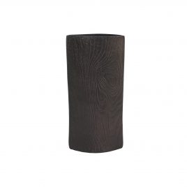 Textured Smoke Black Vase (L) – แจกันตกแต่งบ้าน