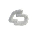 C&C Home White Circular Ceramic Abstract (M) แจกันแต่งบ้าน