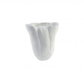 White Florist Vase (L) – แจกันตกแต่งบ้าน